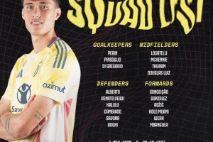 kaiyun 官网-尤文对阵博洛尼亚大名单：小孔塞桑领衔，伊尔迪兹&amp;DV9缺阵