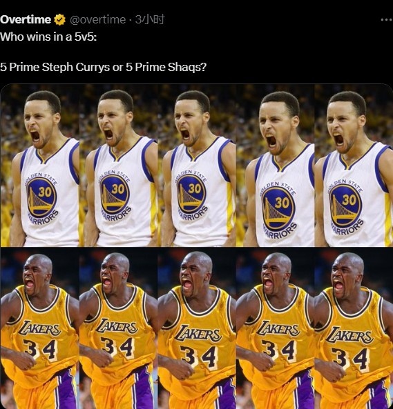 网页版登录入口-5个鲨鱼对阵5个库里谁赢？奥尼尔：库里赢&amp;他没有弱点 我罚球不行